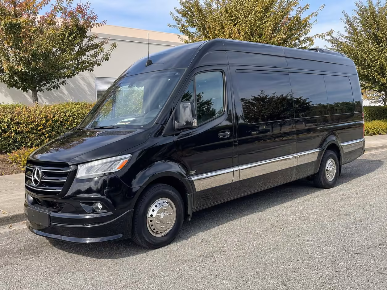 sprinter van rental with driver